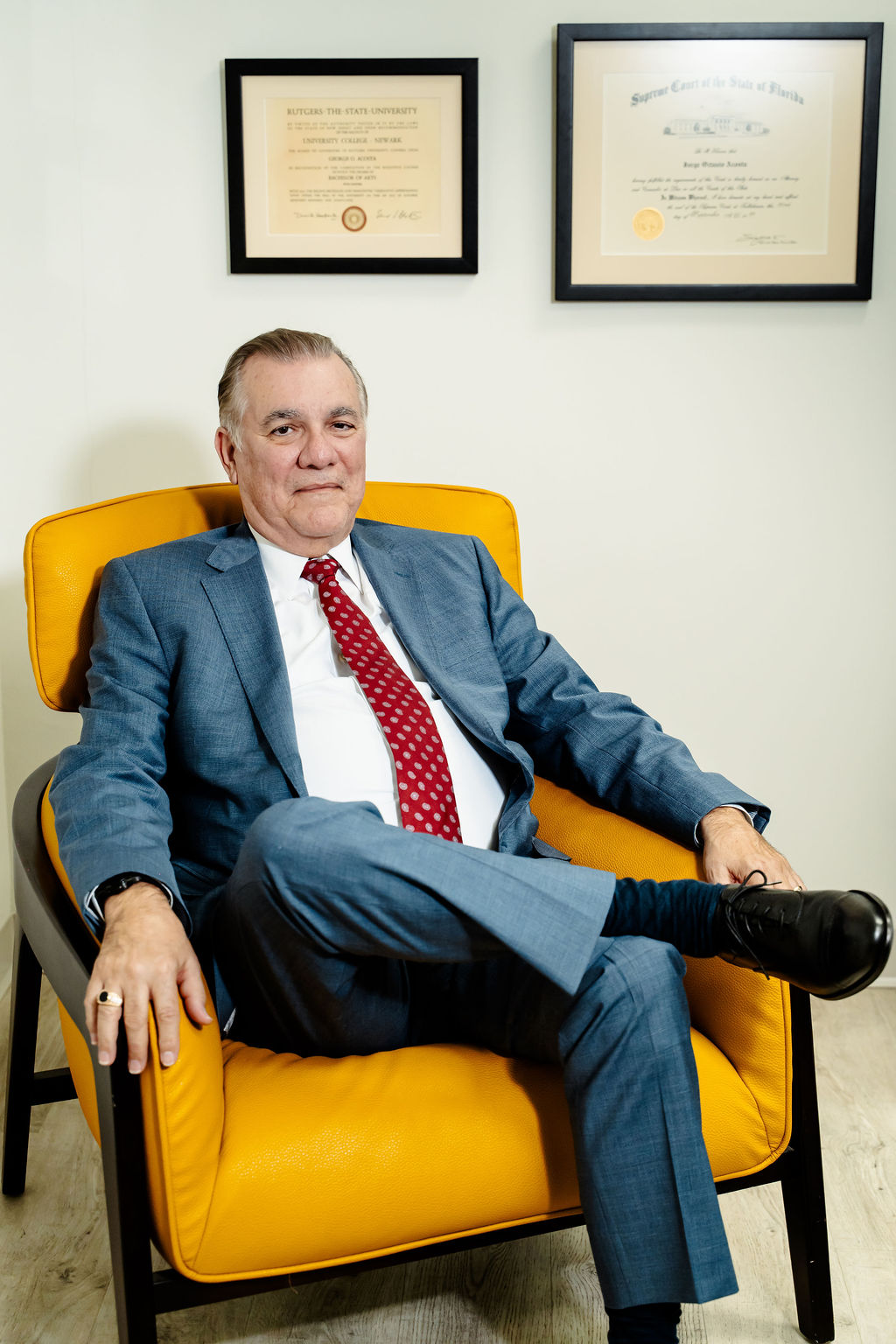 Retrato individual de Jorge O. Acosta